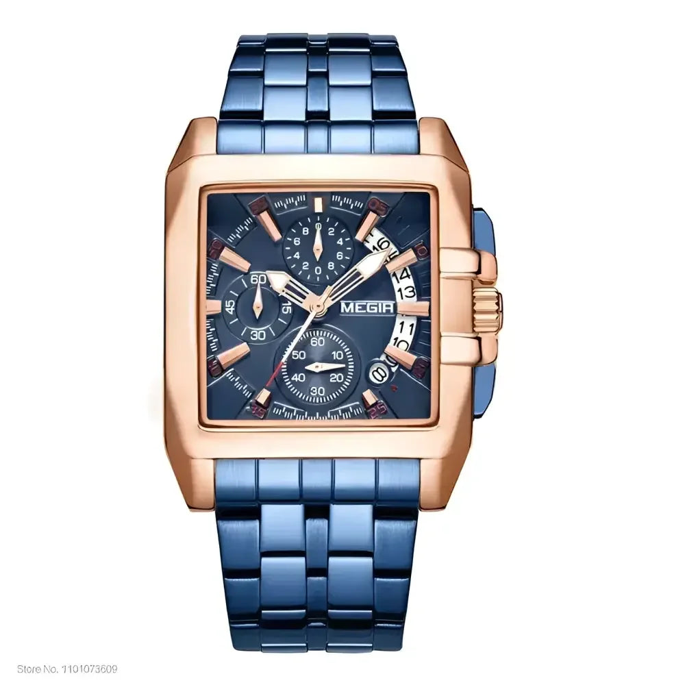 MEGIR Mens Business Quartz Watch - Elegant Timepiece for Professional Style - Buzzastore