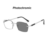 Photochromic Mens Driving Glasses - Ultra-Light Anti Blue Light Slim Frame Chameleon Sunglasses - Buzzastore