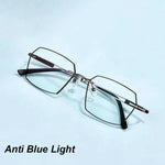 Photochromic Mens Driving Glasses - Ultra-Light Anti Blue Light Slim Frame Chameleon Sunglasses - Buzzastore