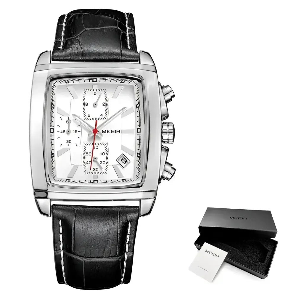 Multifunctional Mens Casual Watch - Megir 2028G Stylish Timepiece - Buzzastore