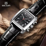 Multifunctional Mens Casual Watch - Megir 2028G Stylish Timepiece - Buzzastore