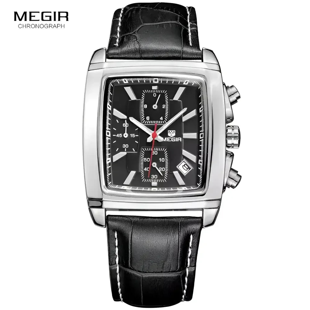 Multifunctional Mens Casual Watch - Megir 2028G Stylish Timepiece - Buzzastore