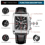 Multifunctional Mens Casual Watch - Megir 2028G Stylish Timepiece - Buzzastore