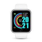 Bluetooth Smart Watch for Fitness Sleep Monitoring - Stylish Wristwatch for Men Women with Music Player - Buzzastore