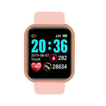 Bluetooth Smart Watch for Fitness Sleep Monitoring - Stylish Wristwatch for Men Women with Music Player - Buzzastore