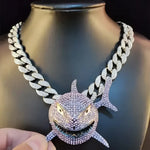 ZIDOM Zinc Alloy Pendant Necklace - Adjustable 16-30 inch Length Elegant Design - Buzzastore