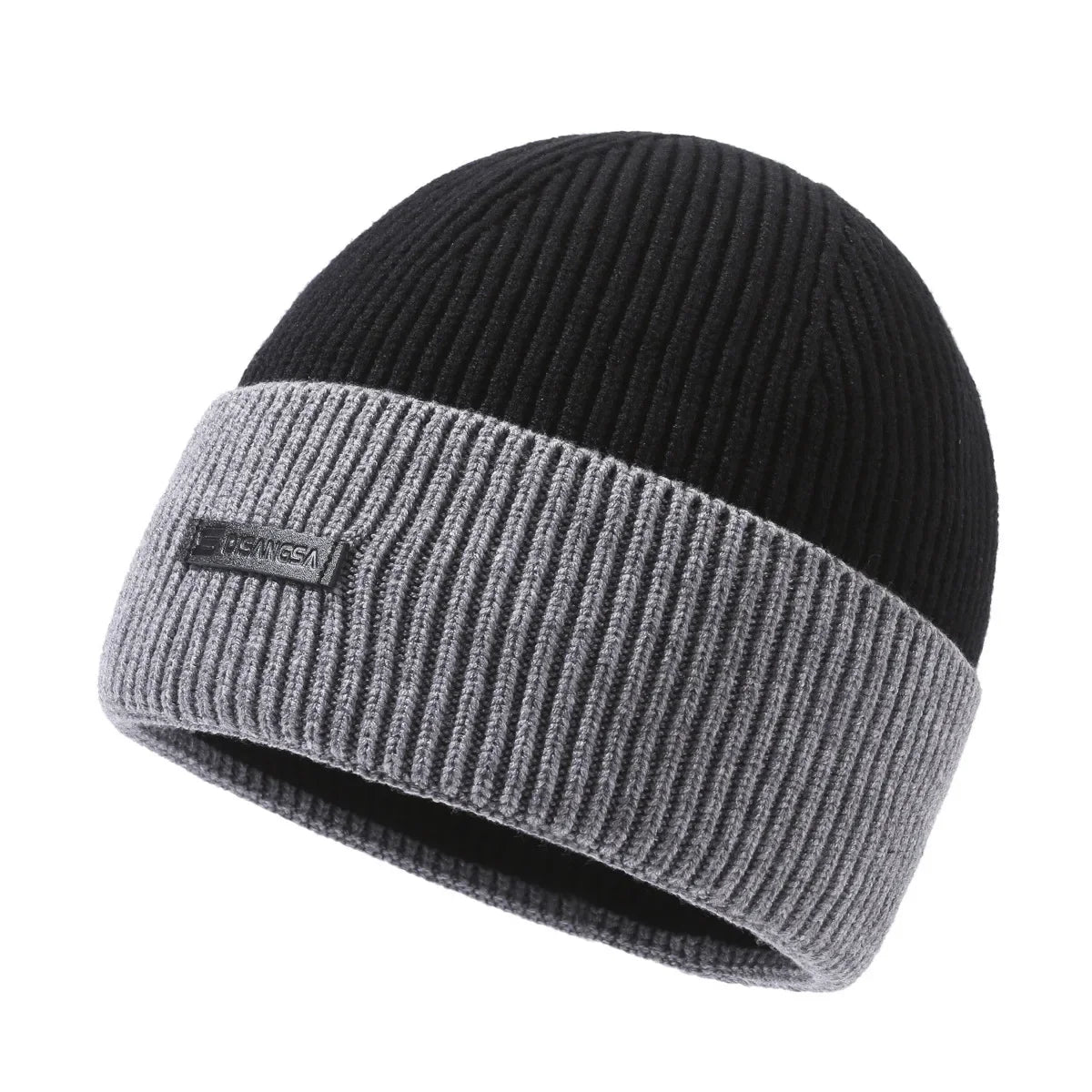 Warm Woolen Trucker Hat for Men - Thickened Cold-Proof Knitted Cap for Winter Outdoor Sports - Buzzastore