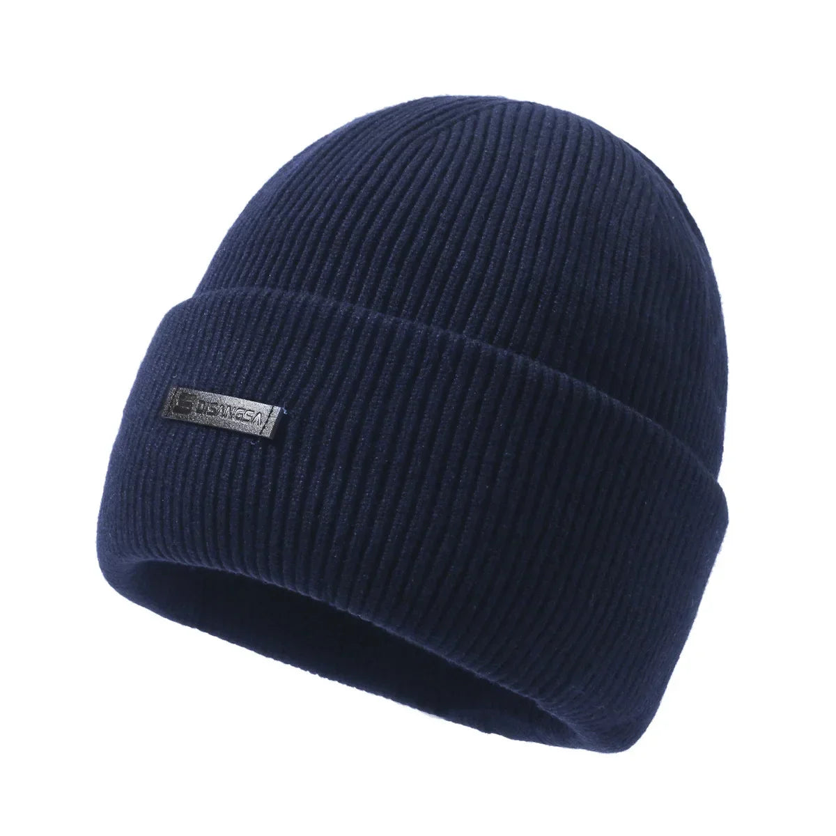 Warm Woolen Trucker Hat for Men - Thickened Cold-Proof Knitted Cap for Winter Outdoor Sports - Buzzastore