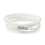 Mens Handmade Multilayer Leather Bracelet - 11 Color Options Ideal Gift - Buzzastore
