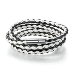 Mens Handmade Multilayer Leather Bracelet - 11 Color Options Ideal Gift - Buzzastore