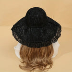 Classic Womens Sun Hat - Stylish Wide Brim UV Protection for Summer - Buzzastore