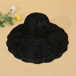 Classic Womens Sun Hat - Stylish Wide Brim UV Protection for Summer - Buzzastore