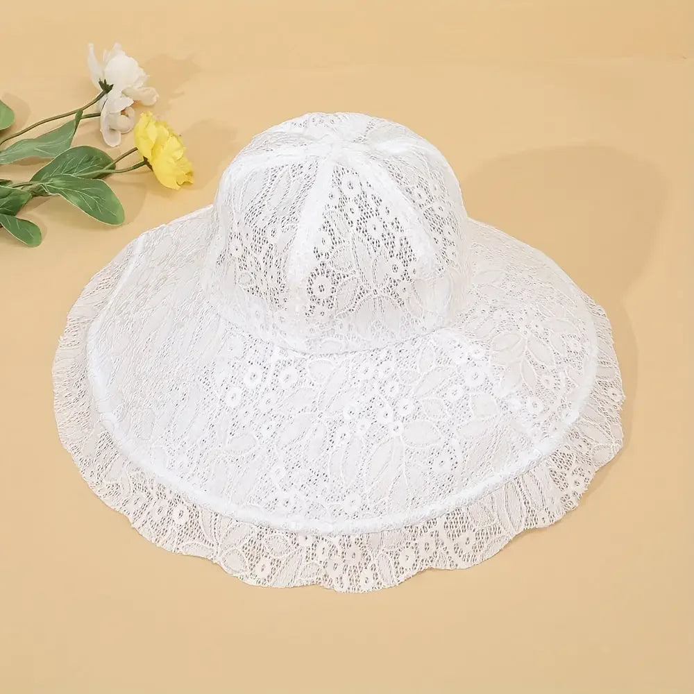 Classic Womens Sun Hat - Stylish Wide Brim UV Protection for Summer - Buzzastore