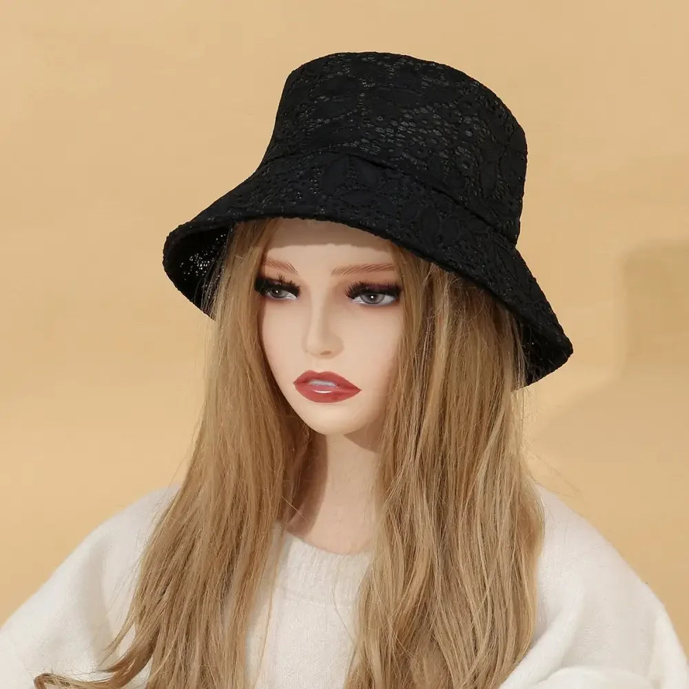Classic Womens Sun Hat - Stylish Wide Brim UV Protection for Summer - Buzzastore