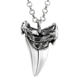 Gothic Lolita Sterling Silver Pendant Necklace - Elegant Dark Fashion Jewelry - Buzzastore
