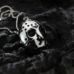 Punk Robot Mask Pendant for Men - Personalized Stainless Steel Hip-Hop Jewelry - Buzzastore
