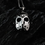 Punk Robot Mask Pendant for Men - Personalized Stainless Steel Hip-Hop Jewelry - Buzzastore