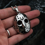 Punk Robot Mask Pendant for Men - Personalized Stainless Steel Hip-Hop Jewelry - Buzzastore