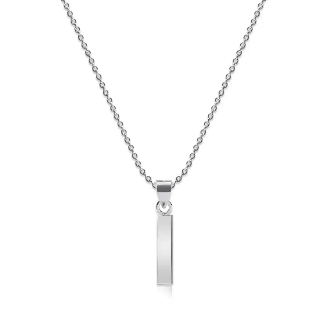 Interlocking Square Triangle Pendant for Men - Modern Geometry Jewelry - Buzzastore