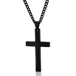 Interlocking Square Triangle Pendant for Men - Modern Geometry Jewelry - Buzzastore