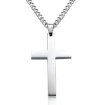 Interlocking Square Triangle Pendant for Men - Modern Geometry Jewelry - Buzzastore