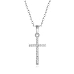 Interlocking Square Triangle Pendant for Men - Modern Geometry Jewelry - Buzzastore