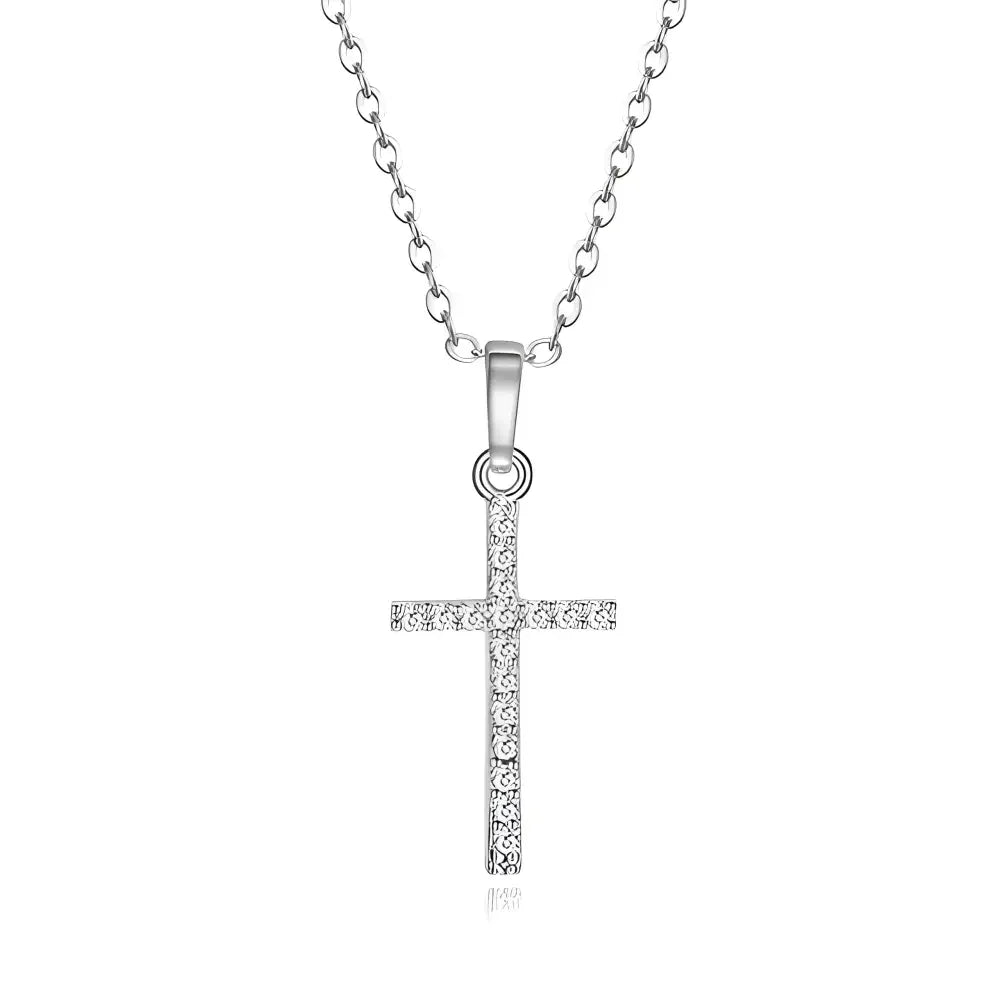 Interlocking Square Triangle Pendant for Men - Modern Geometry Jewelry - Buzzastore