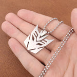 Optimus Prime Decepticon Logo Pendant Necklace - Mens Punk Fashion Jewelry - Buzzastore