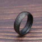 Viking Rune Ring in 316L Stainless Steel for Men and Women - Odin Letter Amulet Jewelry Gift - Buzzastore