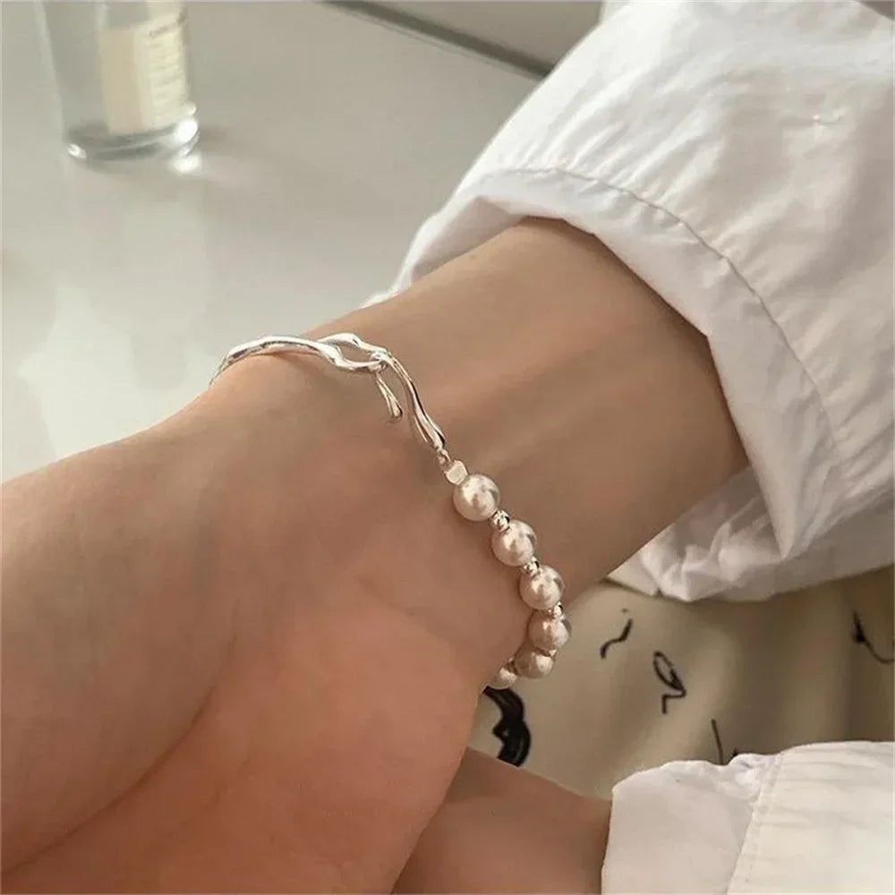 Exquisite Light Luxury Fashion Beads Bracelet for Women - Versatile Hand Accessory Thoughtful Gift - Buzzastore