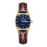 Luxury Waterproof Couples Watch for Men and Women - Quartz Calendar Timepiece with Leather Strap - Buzzastore