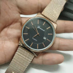 Mens Casual Quartz Watch with Three Eyes and Six Stitch Design - Stylish Leisure Strap - Buzzastore