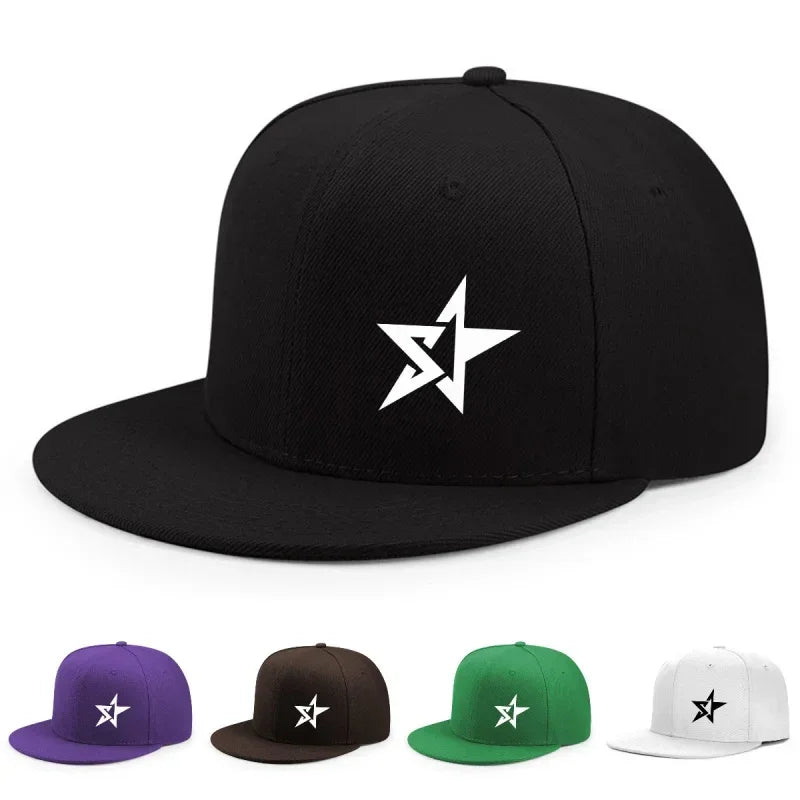 Breathable Wide Brimmed Hip-Hop Hats for Men Women - Stylish Flat Brim Outdoor Hats for Spring Summer - Buzzastore