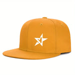 Breathable Wide Brimmed Hip-Hop Hats for Men Women - Stylish Flat Brim Outdoor Hats for Spring Summer - Buzzastore