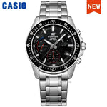 Silver Casio Edifice wristwatch from Casio Silver Chronograph Business Watch Accessories, stylish watch accessories