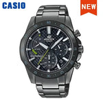 Men’s solar-powered chronograph watch from Casio Silver Chronograph Business Watch Accessories