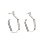 Hoops Silver Earrings