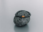 Lava Bracelet with 6mm Tiger Eye for Men