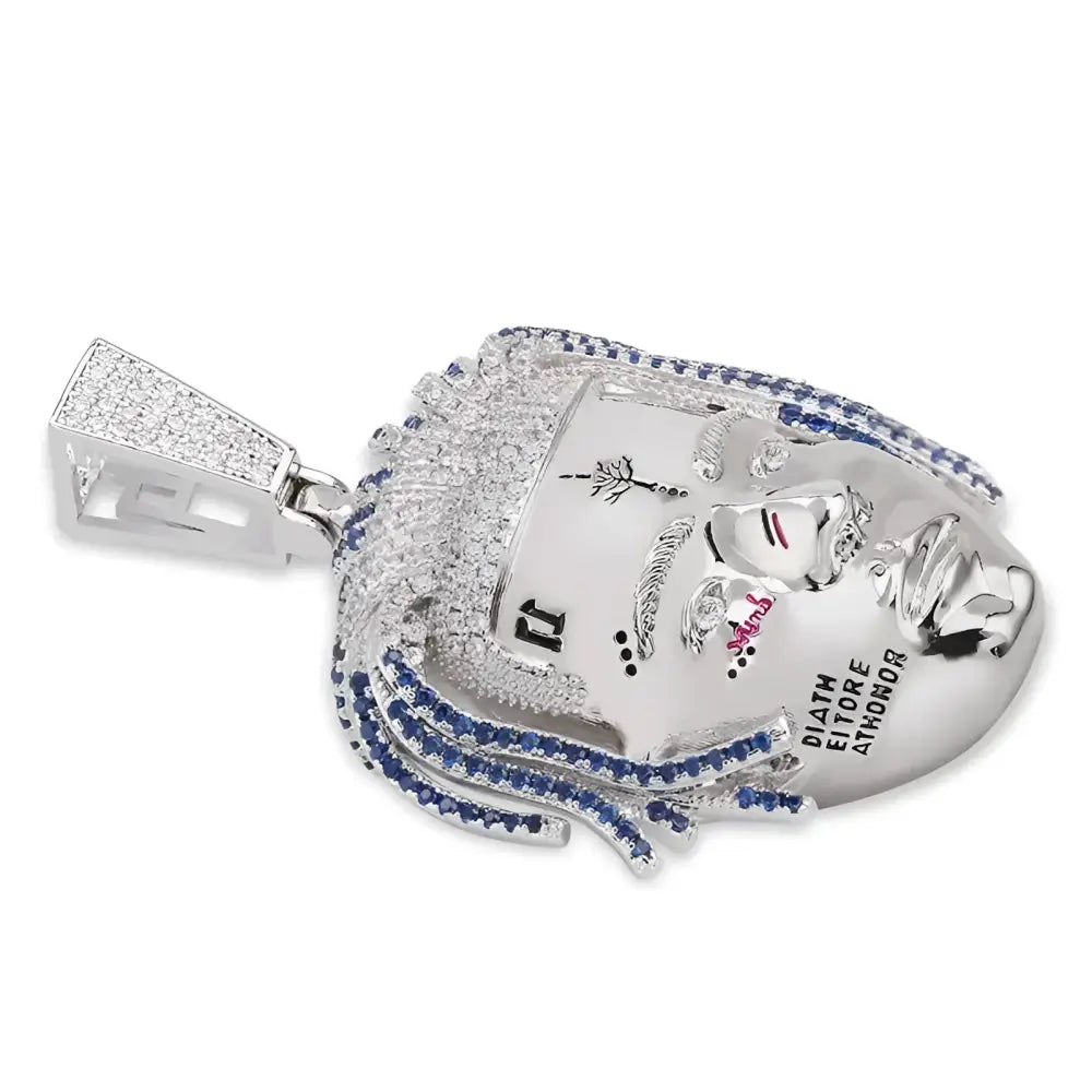 Jeweled XXXTentacion pendant.