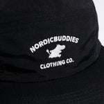 Moomintroll Adventure Nylon 5-panel Cap - Black