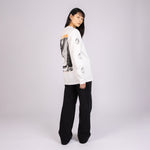 Novels Longsleeve Shirt With Cuffrib Unisex - White