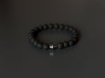 Obsidian Lava Stone Bracelet