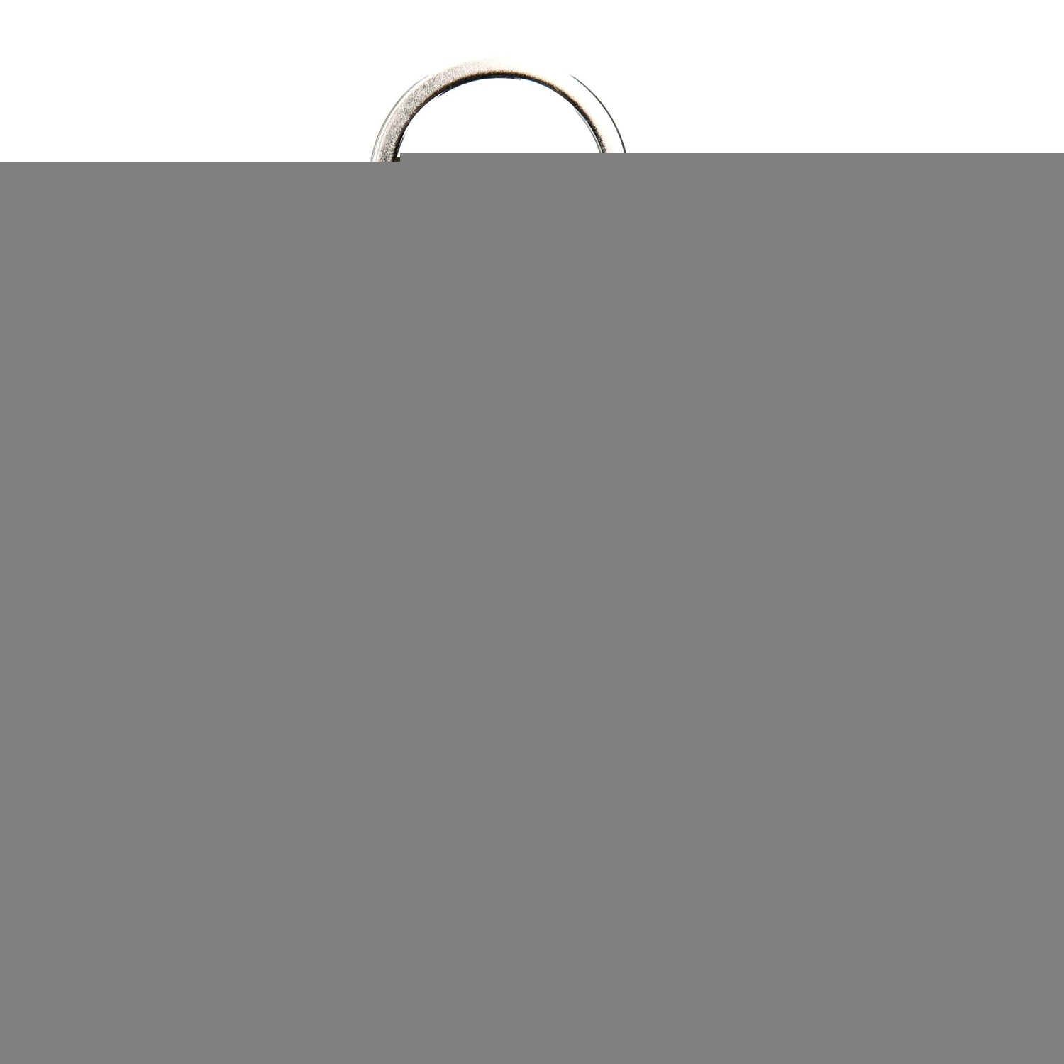 Pippi Longstock Metal Key Ring - Pippi Sitting
