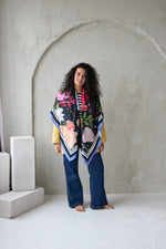 Scarf Curly Summer Night