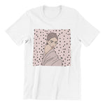 Unisex Organic Cotton T-shirt with Illustration - Maddy