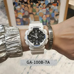 White G-Shock Casio Sport Watch showcasing durable watch and stylish jewelry design