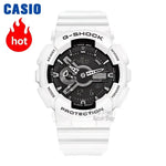 White G-Shock Casio Sport Watch showcasing durable, stylish watch jewelry for sports